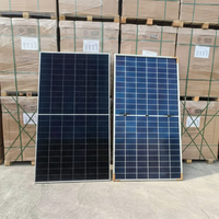 Panneau solaire monocristallin de qualité A 530W 545W 550W, demi-cellule, verre simple, module PV, livraison directe d'usine