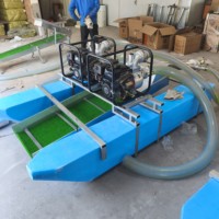 Promotion : Équipement de dragage neuf pour l'extraction d'or – Sluice de récupération d'or de 6 pouces avec moteur à essence pour petit bateau/dragueur flottant