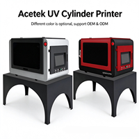 Imprimante rotative UV haute précision et haute vitesse à 360 degrés pour l'impression sur gobelets, bouteilles de vin, canettes en aluminium