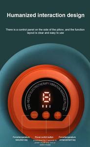 Almofada de Massagem Elétrica Portátil Multifuncional para Compressa Quente em Casa, Massajador de Ombros e Pescoço com Aquecimento - Product Image 3