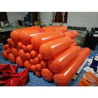 Vente directe d'usine, ponton flottant gonflable, tube en PVC gonflable, obstacle pour les jeux aquatiques