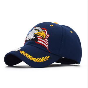 Gorra de Béisbol Clásica Lista para Enviar, Ajustable, con Bordado de Águila Estadounidense, Personalizada, Deportiva, para Hombre - Product Image 5