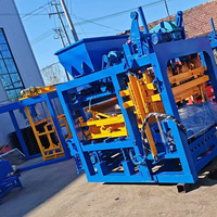 Machine à blocs automatique à une touche QT4-25, faible consommation de main-d'œuvre, équipement de fabrication de briques creuses