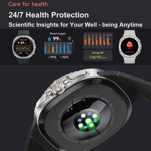 Orologio 2025 8 classico HD8c Smart Watch Map uomo <span class=keywords><strong>Galaxy</strong></span> NFC GPS Tracker HD BT Call 3ATM impermeabile Smart Watch Women - Product Image 6