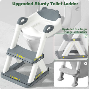 Siège d'Apprentissage de la Propreté Portable pour Bébé, Toilette Multifonction 2 en 1 pour Enfants, Filles et Garçons, Chaise en Plastique - Product Image 4