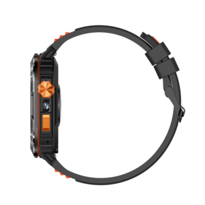 Montre connectée de sport d'extérieur 2.0 avec écran TFT HD, batterie 400 mAh, conception étanche, appels Bluetooth, suivi du sommeil, réveil en silicone HW010 - Product Image 5