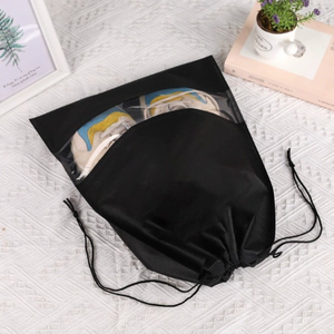 Sac de rangement non tissé personnalisé, sac de transport portable, organisateur pour accessoires de chaussures, grande capacité, durable, sac de voyage pour chaussures - Product Image 2