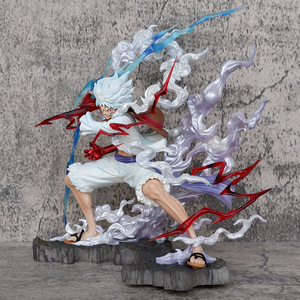 Figuras de Anime Japonés de Alta Calidad de 28 cm, Figuras de Acción de One Piece, Nika Luffy Gear <span class=keywords><strong>5</strong></span>, Modelo de Estatua, Juguetes - Product Image 5