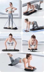 7-in-1 AB Pilates Cải Cách đa chức năng sắt EVA Tập thể dục Hội Đồng Quản trị Push-Up bụng đào tạo Hội Đồng Quản trị Ab bánh xe con lăn tập thể dục Hội Đồng Quản Trị - Product Image 2