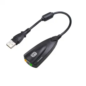 Prezzo di fabbrica 5HV2 USB 71 adattatore per scheda audio a canale creativo scheda audio USB 7.1 esterna indicizzabile