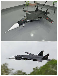 Avión RC RTS SU47RXR, Avión RC Super Sukhoi Ruso, Doble Avión de Combate <span class=keywords><strong>SU47</strong></span>, RTF, Avión a Reacción EDF con Motor sin Escobillas y Control Remoto - Product Image 5