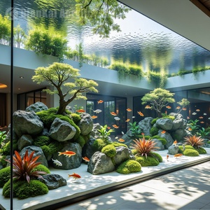 Fabriek Custom Grote 100 Mm Rechthoek Acryl <span class=keywords><strong>Aquarium</strong></span> Luxe Moderne Stijl Grote <span class=keywords><strong>Aquarium</strong></span> Duurzaam 100 Mm Acryl <span class=keywords><strong>Aquarium</strong></span> - Product Image 2
