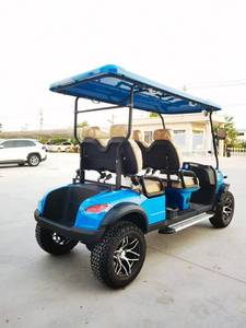 Carrito de Golf Azul Nuevo de 2025 con 4 Asientos, Batería de Litio, Velocidad de 30-50 km/h, Autonomía de 50-70 km, Precio Bajo de Fábrica, Alta Calidad - Product Image 6