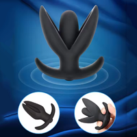 Aufblasbarer Anus-Butt-Plug für Erwachsene, Schwarz, Großer Analplug, Wiederaufladbar, Hausgemacht, Sexspielzeug für Männer