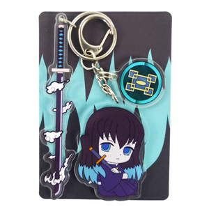 Porte-Clés Pendentif Personnalisé en Acrylique à l'Effigie de Personnages de Dessins Animés <span class=keywords><strong>Demon</strong></span> <span class=keywords><strong>Slayer</strong></span> - Product Image 5
