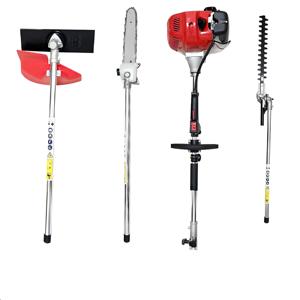 Industrial/DIY 53CC 2-Stroke 4-Stroke Garden Combination Set 3-Piece High Branch Saw Extendable Hedge Trimmer Lawn Mower - Product Image 1