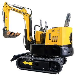 EPR France Packaging China 1Ton Small Hydraulic Excavator New Mini Crawler Digger with Kubota Isuzu Engine Quick Coupler Breaker - Product Image 1