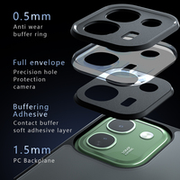 Étui transparent mat pour Vivo V80 Lite V70 Lite FE V60 V50 V40, coque de protection antichoc PC+TPU avec toucher soyeux