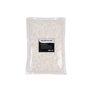 Private Label Depilatory Hard Wax Beans Low Melting Point Hair Removal Wax Scented Rosin-free 1kg Wax Beans