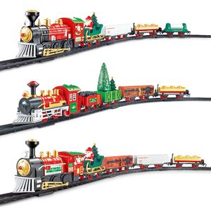 NOUVEAU Cadeau de Noël <span class=keywords><strong>Train</strong></span> de chemin de fer Jouets classiques avec lumière/son <span class=keywords><strong>Jouet</strong></span> de <span class=keywords><strong>train</strong></span> en plastique Jouets de <span class=keywords><strong>train</strong></span> <span class=keywords><strong>électrique</strong></span> <span class=keywords><strong>Meilleur</strong></span> cadeau pour les enfants - Product Image 2