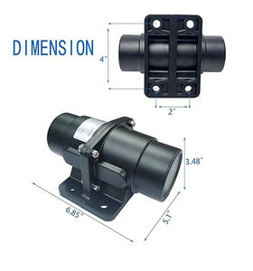 <span class=keywords><strong>Motor</strong></span> vibratorio sin escobillas ajustable de 90W CA, pequeño, monofásico, 3000RPM, 3600rpm, <span class=keywords><strong>110V</strong></span>, 220V, para mezcladores de tamiz de mesa agitadora - Product Image 5
