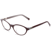 Monture de lunettes optiques ovales rétro populaires Elan Optical YB9308 pour femmes, monture intégrale en acétate, verres optiques disponibles sur ordonnance