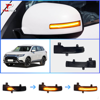 TMPRO Repuestos para Mitsubishi Outlander 2013-2020/Lancer, Intermitente Secuencial Dinámico para Espejo Lateral