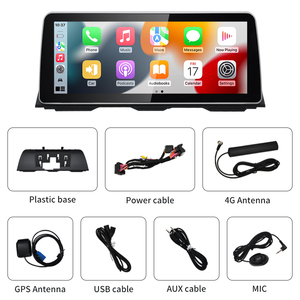 STWEI จอ 12.3 นิ้ว ระบบ Android 15 รองรับ Wireless CarPlay สำหรับรถยนต์ BMW X3 X4 G01 G02 EVO ปี 2019 เครื่องเล่นวิดีโอในรถยนต์ มัลติมีเดีย GPS นำทาง บลูทูธ - Product Image 6