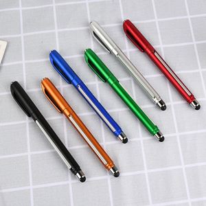 Stylo publicitaire multifonctionnel avec bannière rétractable et stylet tactile pour personnalisation de marque - Product Image 3