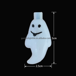 Guirnalda de Luces LED Blancas Fantasma, 10 LED, Funciona con Pilas, Decoración Navideña y de Halloween para Jardín, Patio, Puerta, Fiesta - Product Image 2