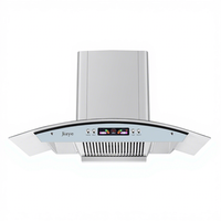 Hotte murale en verre haute puissance 600/900 mm pour cuisine domestique