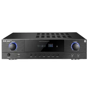 900W yüksek güç ev ses 5.1 ses amplifikatörler Karaoke ses dijital Subwoofer bluetooth profesyonel AV hoparlör amplifikatör