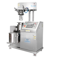Machine de fabrication de Lotion liquide visqueuse, beurre de blanchiment, crème cosmétique, mélangeur, homogénéisateur, dentifrice sous vide, émulateur