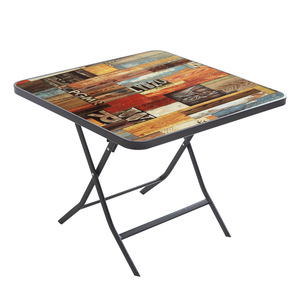 <b>Folding</b> <b>Round</b> And Square <b>Table</b> 60-120Cm Minimalist Outdoor <b>Table</b> Foldable Portable For Home Garden Use - Product Image 4