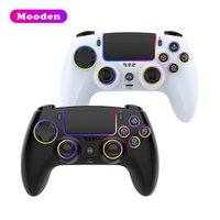 Manette de jeu SZ-5005B pour P5, manette sans fil avec sticks anti-drift à effet Hall, gyroscope 6 axes, turbo multifonction