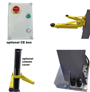 <span class=keywords><strong>Pont</strong></span> élévateur automobile mobile et portable à 2 colonnes pour plafonds bas, certifié CE, à double vérin hydraulique, à vendre - Product Image 2
