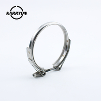 Nouvelle pince de serrage en V 3595763 pour boîtier de turbine de turbocompresseur, compatible avec le kit de réparation de turbocompresseur Cummins Holset
