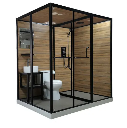 Baño Modular prefabricado para interiores y exteriores, baño Modular completo, todo en uno