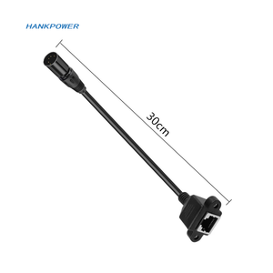 Cable de extensión de conector de red XLR de 5 pines macho a RJ45 hembra, adaptador <span class=keywords><strong>Ethernet</strong></span> XLR 5P para la serie de controladores de DMX-CON - Product Image 5
