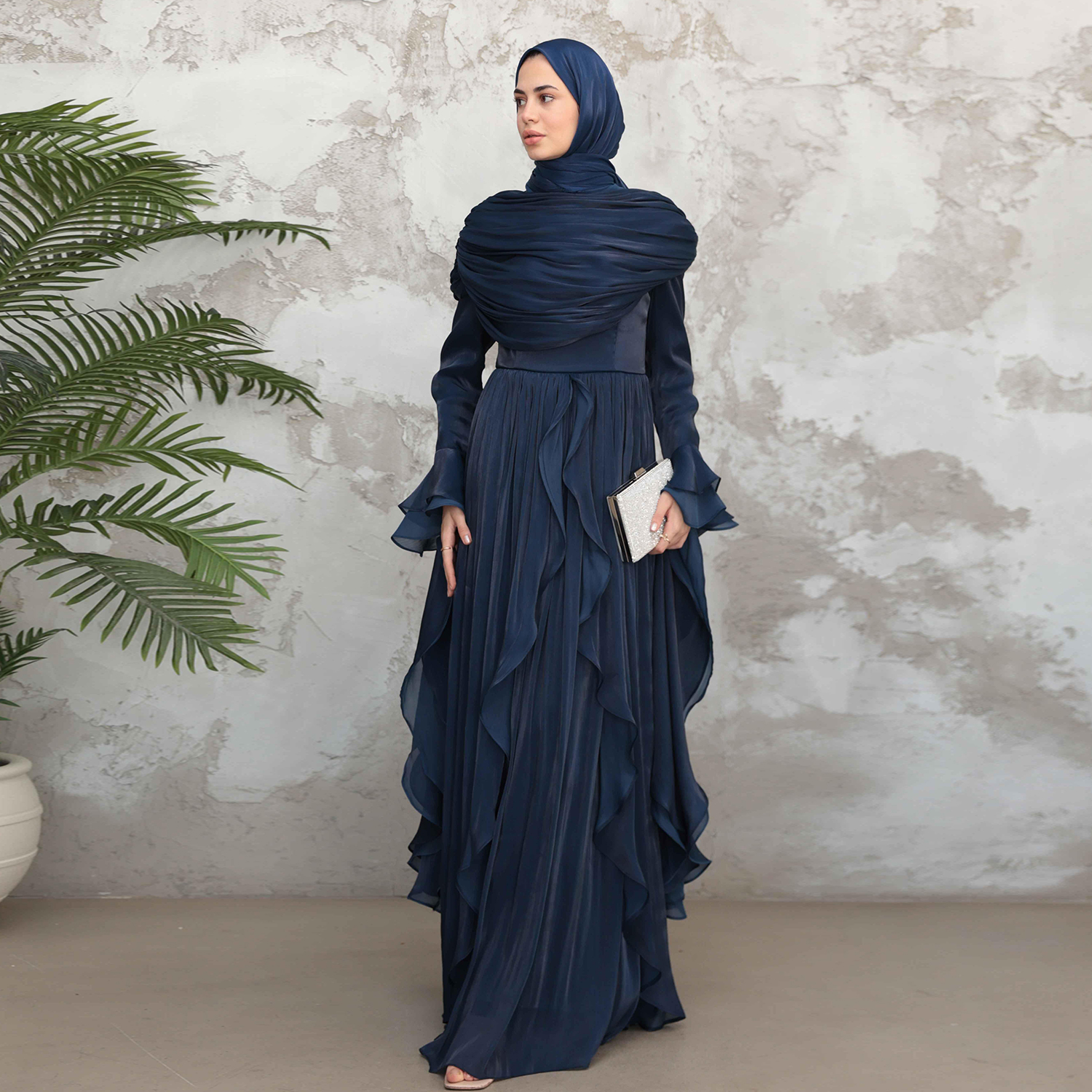Elegant Styles for Business Buyers: Premium long flowy evening dress  Collection
