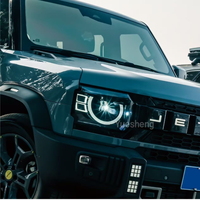 Phares LED pour JETOUR Traveler T2, accessoires de voiture, mise à niveau des feux avant, phares de style Defender, phares LED