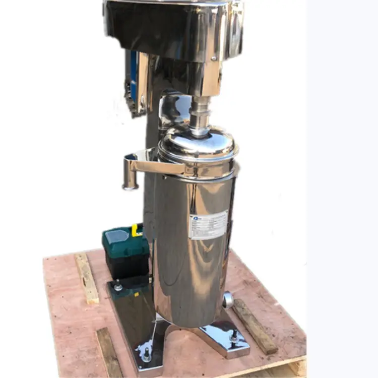 垂直型管状浄化技術遠心分離機、浄化シリーズ高速分離機