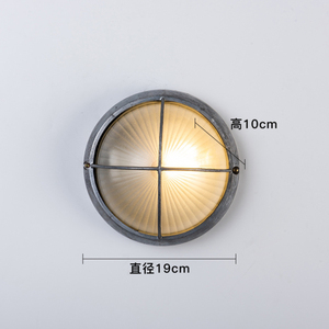 Magasins d'usine Art Appliques Murales En Fer Forgé Décoration Bar Allée Lanterne Entrée Patio <span class=keywords><strong>Garage</strong></span> Allée Applique Murale - Product Image 2