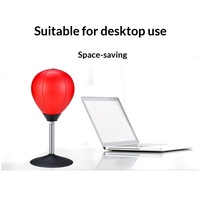 Balle de décompression de bureau en PU pour enfants, outil anti-stress, petite balle de réaction à ventouse, accessoires de fitness