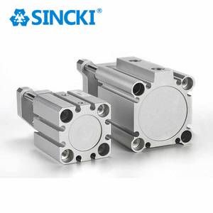 Cilindro <span class=keywords><strong>de</strong></span> aire neumático <span class=keywords><strong>de</strong></span> varilla guía <span class=keywords><strong>de</strong></span> doble efecto SMC tipo piezas neumáticas <span class=keywords><strong>de</strong></span> la serie CQM - Product Image 3