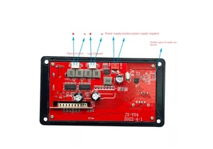 Amplificador SMJ DY-S100W 12V 50W*2, Placa de Decodificación Inalámbrica sin Pérdidas, Pantalla a Color con Grabación y Llamadas, USB/TF/<span class=keywords><strong>Radio</strong></span>/AUX - Product Image 5