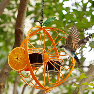 Mangeoire à oiseaux double compartiment en forme de gelée pour orioles, pour l'extérieur - Product Image 5