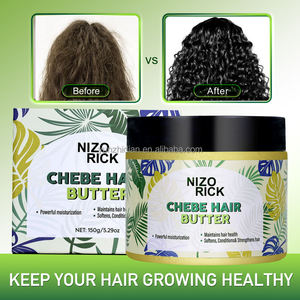 Beurre capillaire bio Chebe pour la croissance des cheveux, traitement hydratant en profondeur, crème fortifiante pour les cheveux, marque privée, végan - Product Image 5