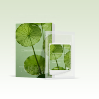 Masque facial en feuille apaisant, hydratant et anti-rides à la Centella Asiatica, bio-fermenté et personnalisé, à base de filtrat de Bacillus Halal