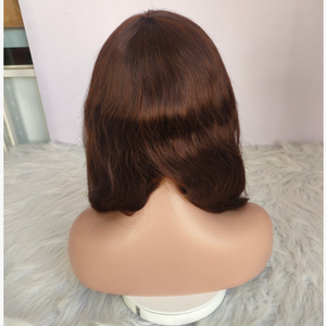 วิกผมแ<span class=keywords><strong>ท</strong></span>้จากบราซิล ราคาขายส่ง วิกผมลอน มี<span class=keywords><strong>หน้าม้า</strong></span> ไม่มีเชือกผูก วิกผมแ<span class=keywords><strong>ท</strong></span>้แบบไม่ผ่านการแปรรูป ผลิตด้วยเครื่องจักร สำหรับผู้หญิงผิวสี - Product Image 4